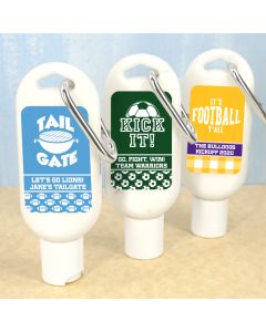 Personalized Sunscreen with Carabiner (SPF 30) - Sports Themed