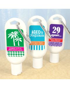 Adult Birthday Sunscreen with Carabiner (SPF 30)