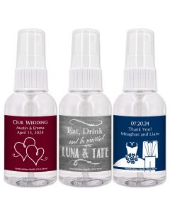 Personalized Hand Sanitizer - Silhouette Collection - 2oz Spray