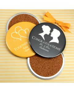 Personalized Round Coasters - Silhouette Collection (3.5")