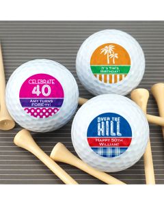 Adult Birthday Golf Ball Favors