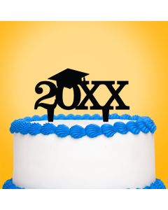 "Graduation Year" Cake Topper