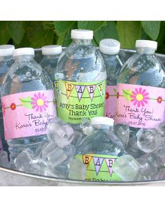 Baby Water Bottle Labels (Set of 5)