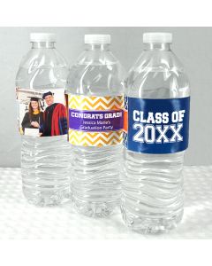 Graduation Water Bottle Labels (Set of 5)