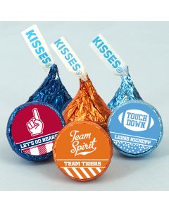 Personalized Hersheyﾒs Kisses Favors - Sports Themed