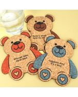 Baby Bear Cork Coaster