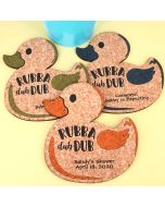 Baby Rubber Ducky Cork Coaster